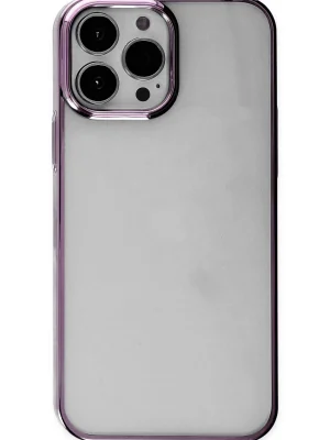 Newface iPhone 14 Pro Kılıf Element Silikon - Lila