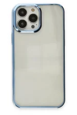 Newface iPhone 14 Pro Kılıf Element Silikon - Sky Blue