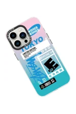 Newface iPhone 14 Pro Kılıf Estoril Desenli Kapak - Estoril - 1 - Görsel 2