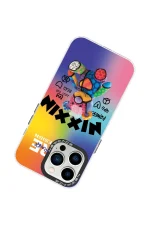 Newface iPhone 14 Pro Kılıf Estoril Desenli Kapak - Estoril - 11 - Görsel 3