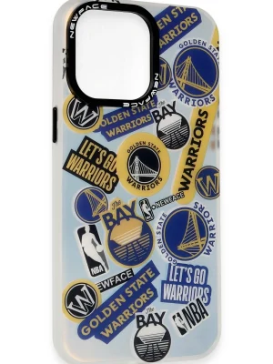 Newface iPhone 14 Pro Kılıf Estoril Desenli Kapak - Estoril - 13