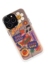 Newface iPhone 14 Pro Kılıf Estoril Desenli Kapak - Estoril - 15 - Görsel 3