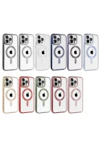 Newface iPhone 14 Pro Kılıf Kronos Magsafe Kapak - Derin Mor - Görsel 3