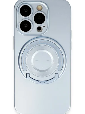 Newface iPhone 14 Pro Kılıf Lukka Magneticsafe Kapak - Sierra Blue