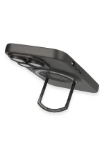 Newface iPhone 14 Pro Kılıf Lukka Magneticsafe Kapak - Siyah - Görsel 3