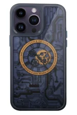 Newface iPhone 14 Pro Kılıf Magic Magneticsafe Silikon - Siyah