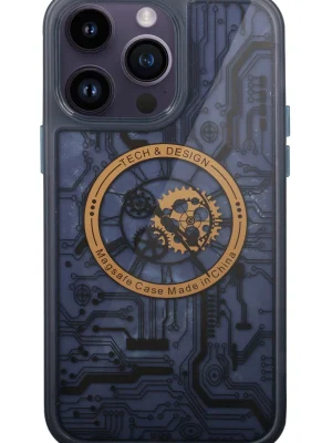 Newface iPhone 14 Pro Kılıf Magic Magneticsafe Silikon - Siyah