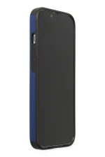 Newface iPhone 14 Pro Kılıf Mega Standlı Silikon - Mavi - Görsel 6