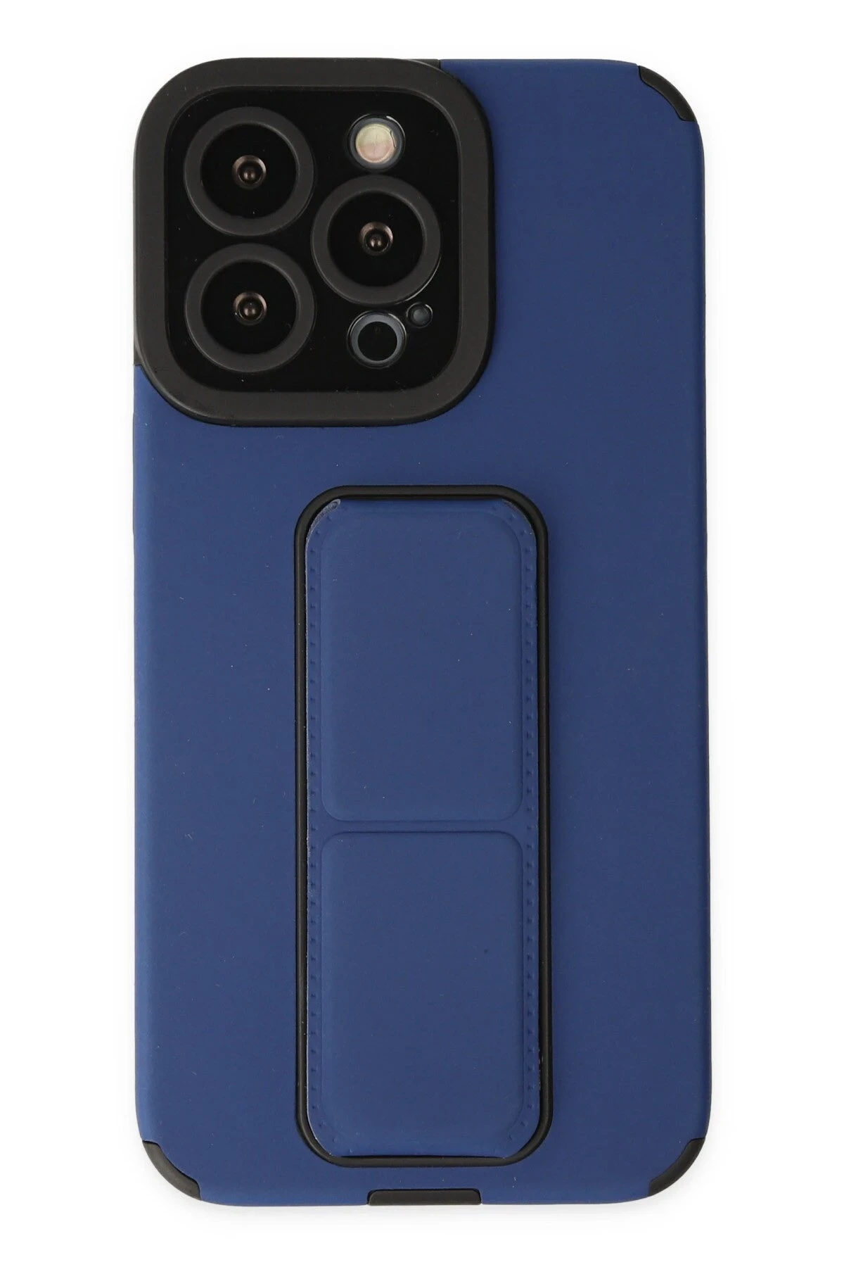 newface-iphone-14-pro-kilif-mega-standli-silikon-mavi-default.webp Newface iPhone 14 Pro Kılıf Mega Standlı Silikon - Mavi - Görsel 1