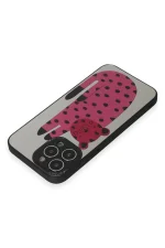 Newface iPhone 14 Pro Kılıf Mirror Desenli Kapak - Mirror - 12 - Görsel 3