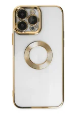 Newface iPhone 14 Pro Kılıf Slot Silikon - Gold