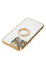 Newface iPhone 14 Pro Kılıf Slot Silikon - Gold - Görsel 5