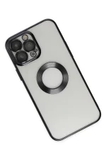 Newface iPhone 14 Pro Kılıf Slot Silikon - Siyah - Görsel 3