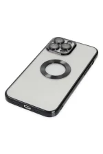 Newface iPhone 14 Pro Kılıf Slot Silikon - Siyah - Görsel 4