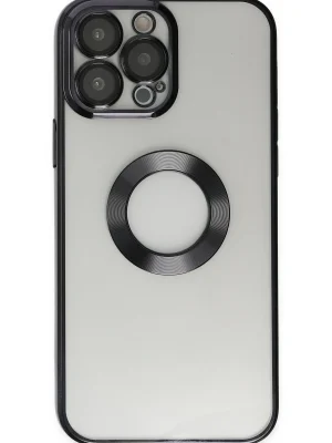 Newface iPhone 14 Pro Kılıf Slot Silikon - Siyah