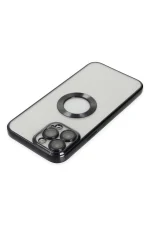 Newface iPhone 14 Pro Kılıf Slot Silikon - Siyah - Görsel 5