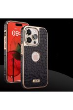 Newface iPhone 14 Pro Kılıf Snake Kapak - Kahverengi - Görsel 4