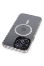 Joko iPhone 14 Pro Kılıf Tigra Magsafe Kapak - Beyaz - Görsel 3