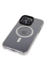 Joko iPhone 14 Pro Kılıf Tigra Magsafe Kapak - Beyaz - Görsel 4