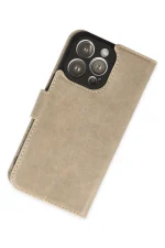 Newface iPhone 14 Pro Kılıf Trend S Plus Kapaklı Kılıf - Gold - Görsel 3