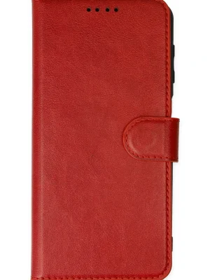 Newface iPhone 14 Pro Kılıf Trend S Plus Kapaklı Kılıf - Kırmızı