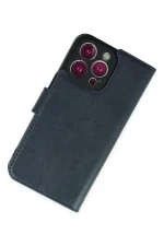 Newface iPhone 14 Pro Kılıf Trend S Plus Kapaklı Kılıf - Lacivert - Görsel 3