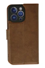 Newface iPhone 14 Pro Kılıf Trend S Plus Kapaklı Kılıf - Taba - Görsel 2