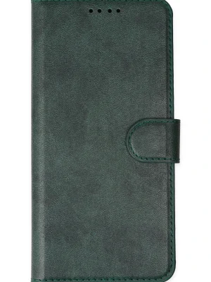 Newface iPhone 14 Pro Kılıf Trend S Plus Kapaklı Kılıf - Yeşil