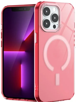 Newface iPhone 14 Pro Kılıf Troy Magsafe Kapak - Pembe