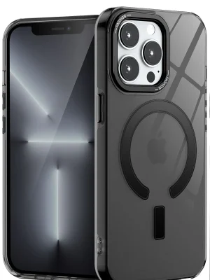 Newface iPhone 14 Pro Kılıf Troy Magsafe Kapak - Siyah