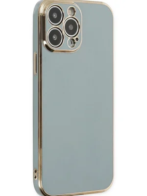 Newface iPhone 14 Pro Kılıf Volet Silikon - Açık Yeşil