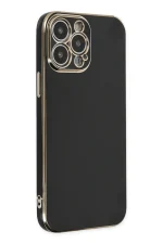 Newface iPhone 14 Pro Kılıf Volet Silikon - Siyah