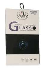 Newface iPhone 14 Pro Max Bilvis Titan Kamera Lens - Gold - Görsel 3