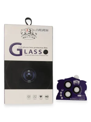 Newface iPhone 14 Pro Max Bilvis Titan Kamera Lens - Siyah