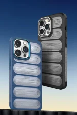 Newface iPhone 14 Pro Max Kılıf Airmax Silikon Kapak - Titan Gri - Görsel 2
