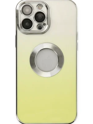 Newface iPhone 14 Pro Max Kılıf Best Silikon - Sarı