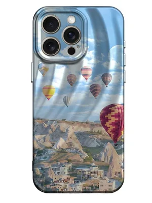 Newface iPhone 14 Pro Max Kılıf Crew Desenli Kapak - Kapadokya