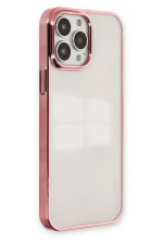 Newface iPhone 14 Pro Max Kılıf Element Silikon - Pembe - Görsel 2