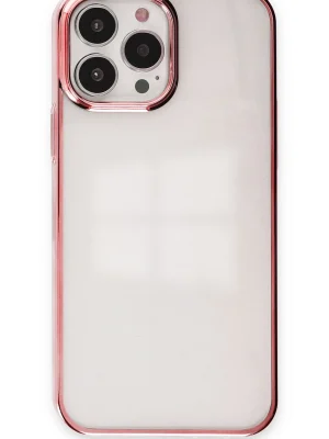 Newface iPhone 14 Pro Max Kılıf Element Silikon - Pembe