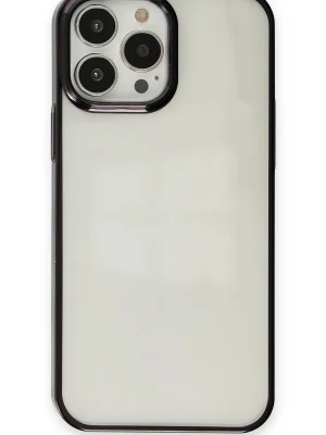 Newface iPhone 14 Pro Max Kılıf Element Silikon - Siyah