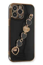 Newface iPhone 14 Pro Max Kılıf Esila Silikon - Siyah