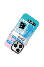 Newface iPhone 14 Pro Max Kılıf Estoril Desenli Kapak - Estoril - 1 - Görsel 3