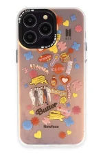 Newface iPhone 14 Pro Max Kılıf Estoril Desenli Kapak - Estoril - 16 - Görsel 2