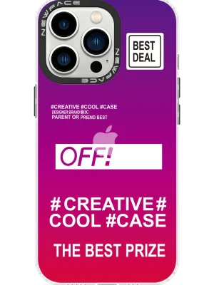 Newface iPhone 14 Pro Max Kılıf Estoril Desenli Kapak - Estoril - 9