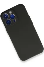 Newface iPhone 14 Pro Max Kılıf First Silikon - Siyah - Görsel 2