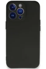 Newface iPhone 14 Pro Max Kılıf First Silikon - Siyah