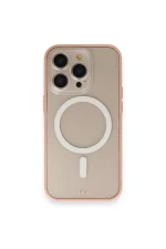 Newface iPhone 14 Pro Max Kılıf Grand Magneticsafe Kapak - Pembe - Görsel 2