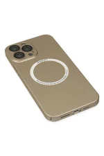 Newface iPhone 14 Pro Max Kılıf Jack Magneticsafe Lens Silikon - Gold - Görsel 5
