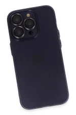 Newface iPhone 14 Pro Max Kılıf Luko Lens Silikon - Derin Mor - Görsel 4