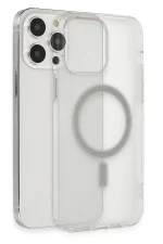 Newface iPhone 14 Pro Max Kılıf Matte Şeffaf Magneticsafe - Şeffaf - Görsel 5